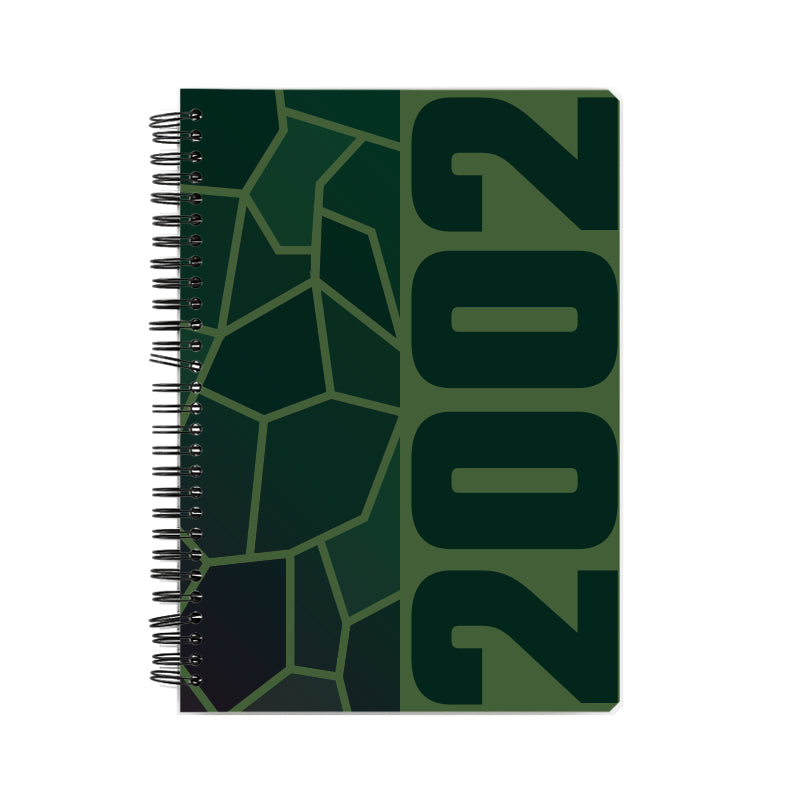 2002 Year Notebook (Olive Green)