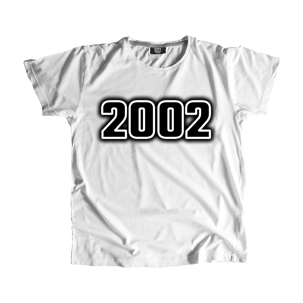 2002 Vintage Heritage Year Men Unisex T-Shirt (White)
