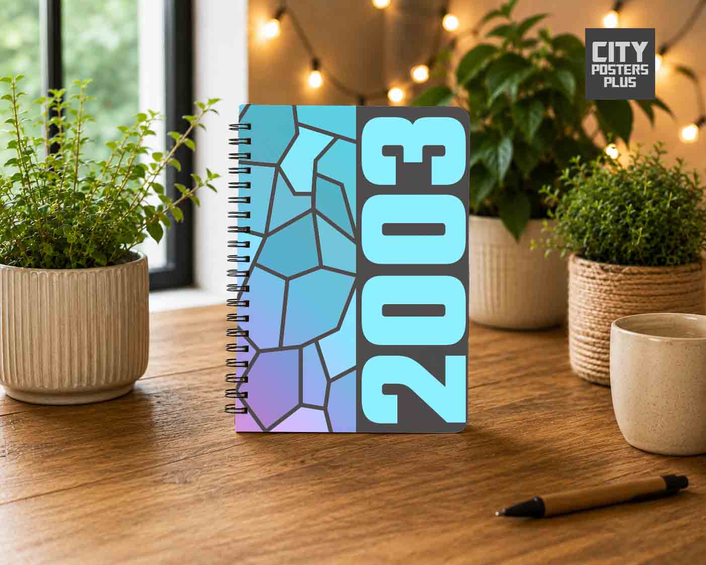 2003 Year Notebook (Charcoal Grey)