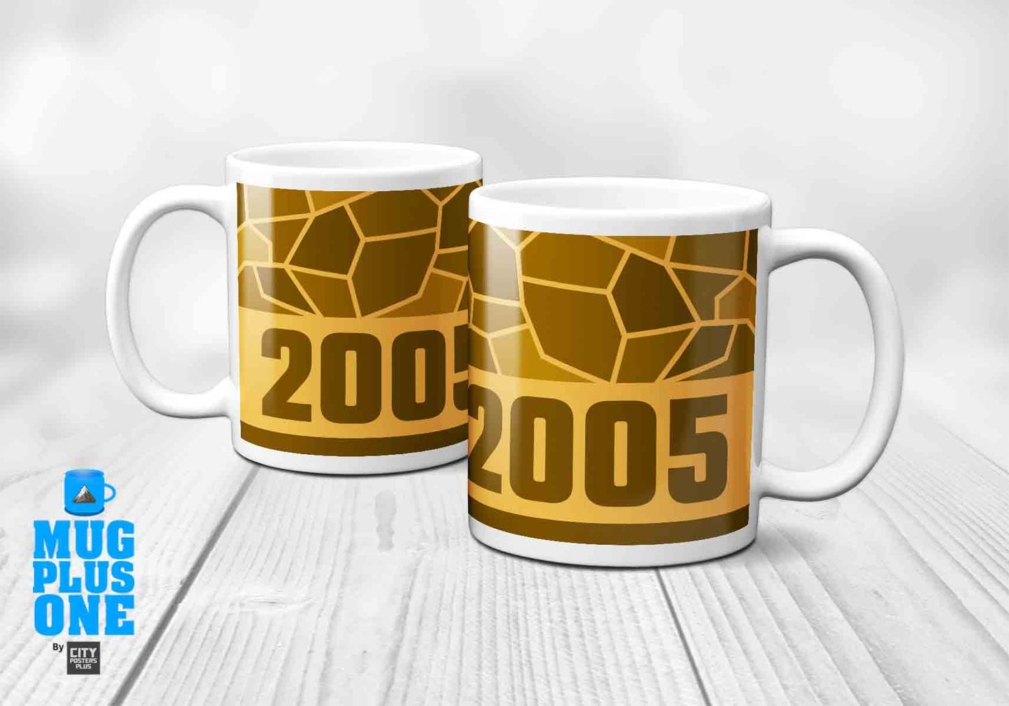 2005 Year Mug (11oz, Golden Yellow)