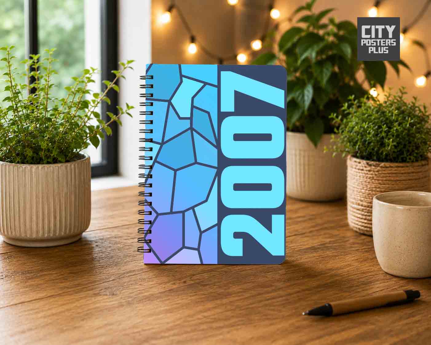 2007 Year Notebook (Navy Blue)
