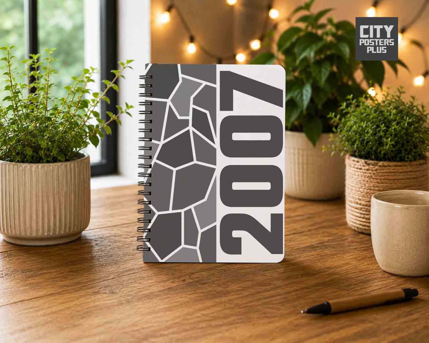 2007 Year Notebook (White)