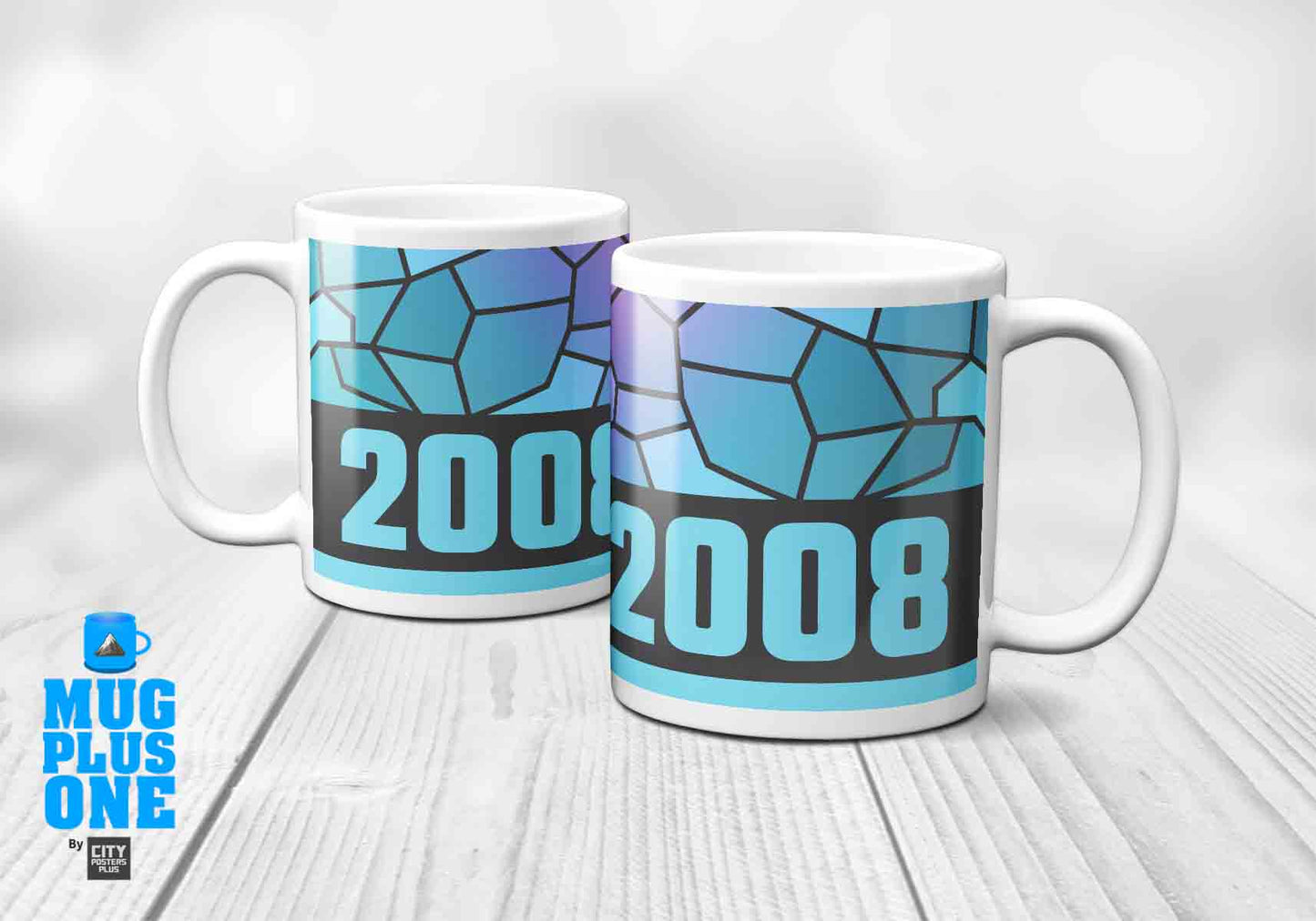 2008 Year Mug (11oz, Charcoal Grey)