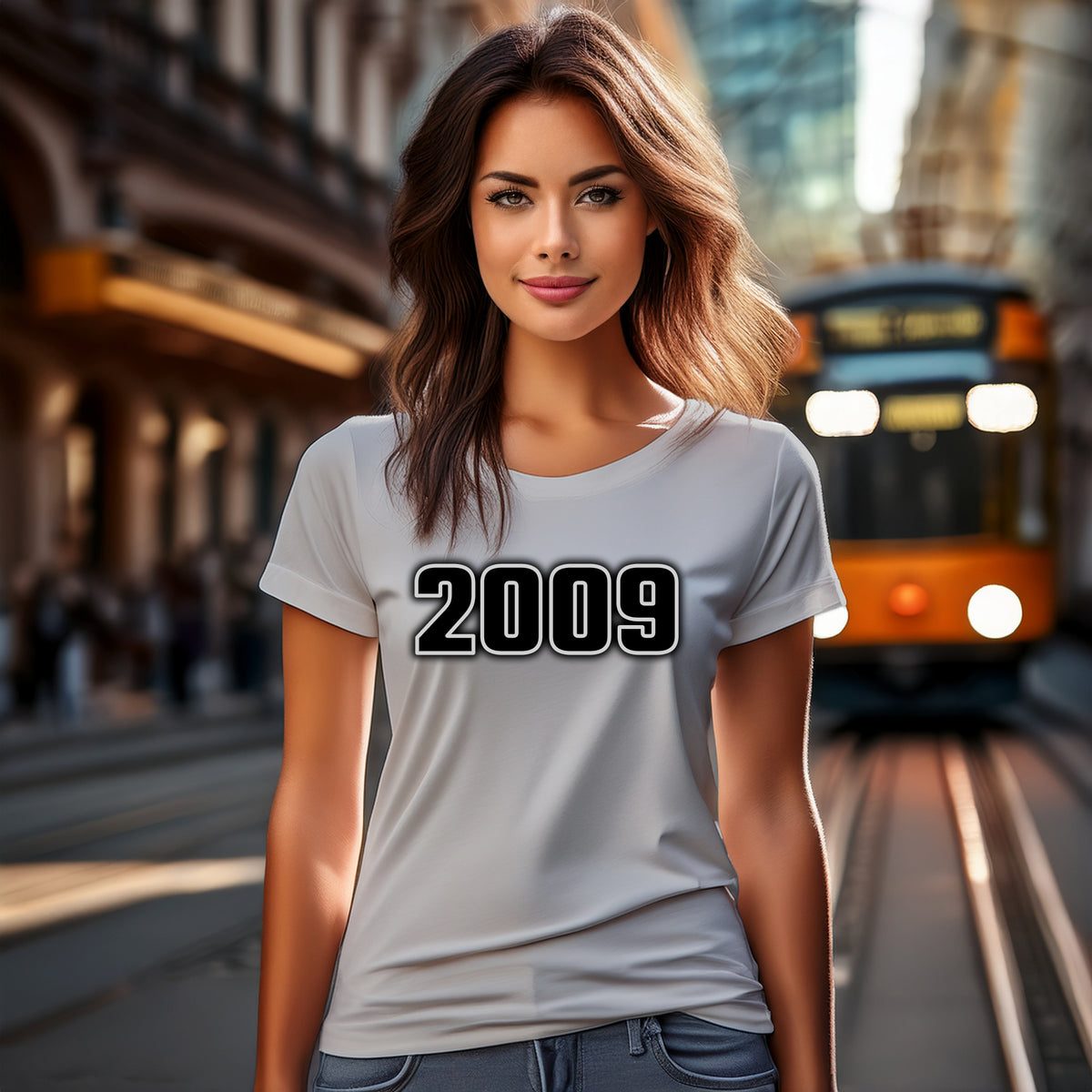 2009 Women T-Shirt | Vintage Birth Year Shirt | City Posters Plus