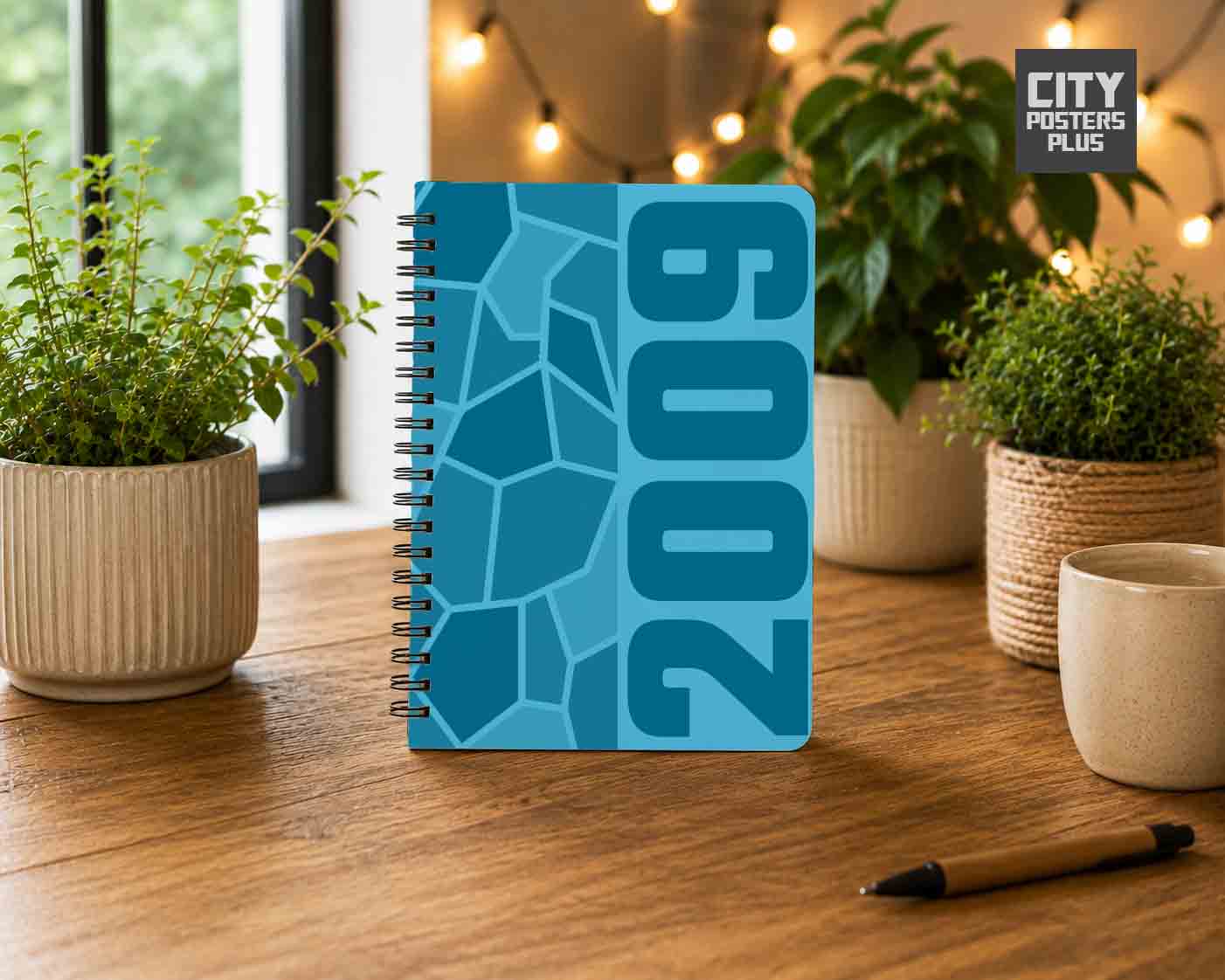 2009 Year Notebook (Sky Blue)