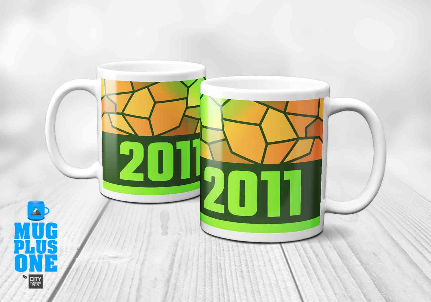 2011 Year Mug (11oz, Olive Green)