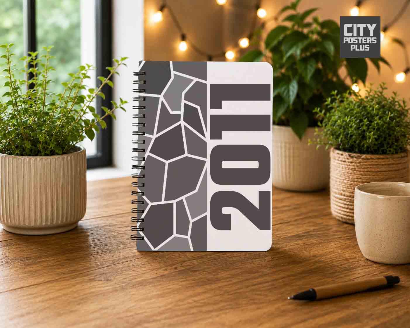 2011 Year Notebook (White)