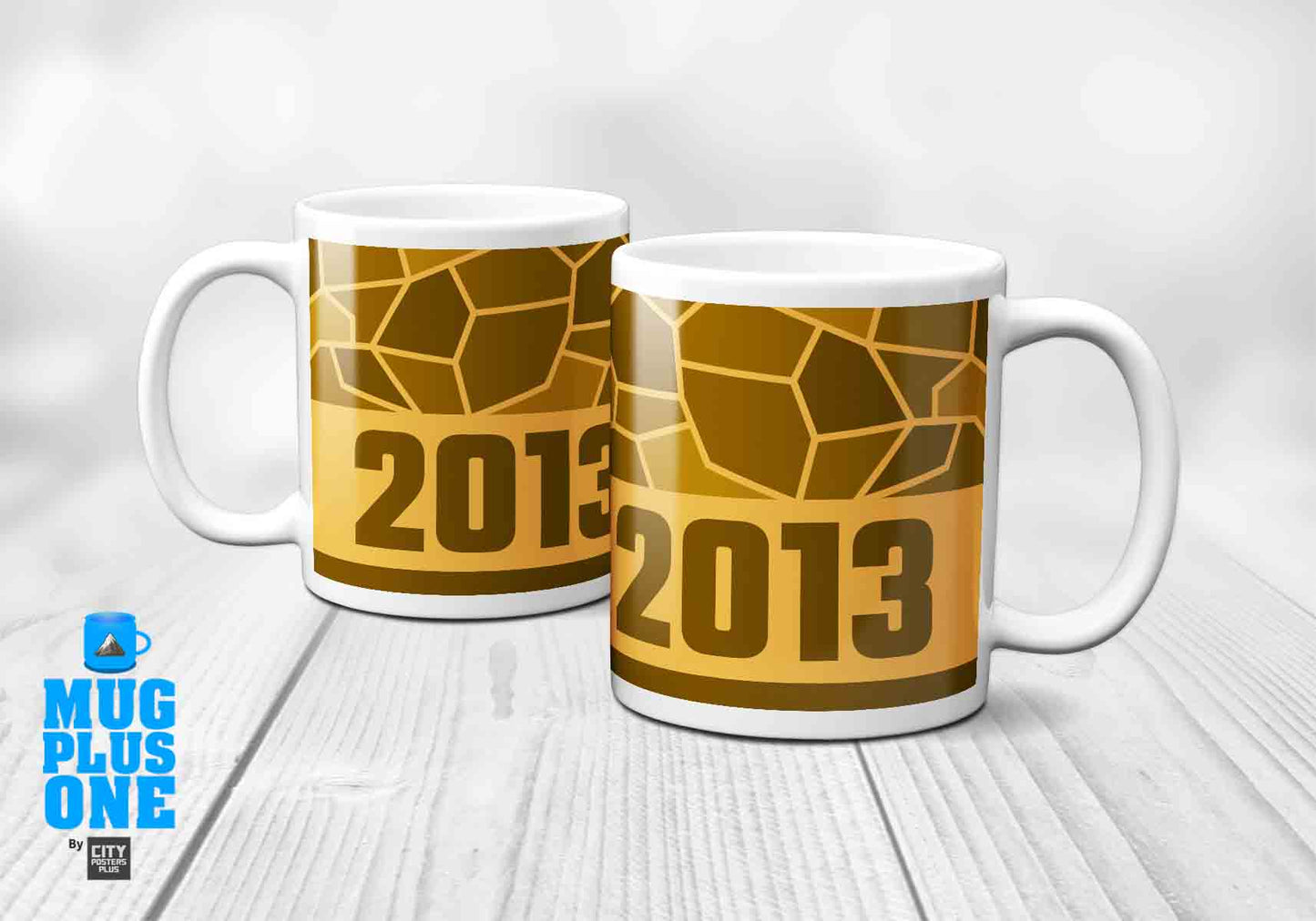 2013 Year Mug (11oz, Golden Yellow)