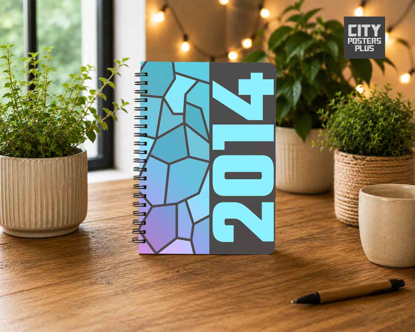 2014 Year Notebook (Charcoal Grey)