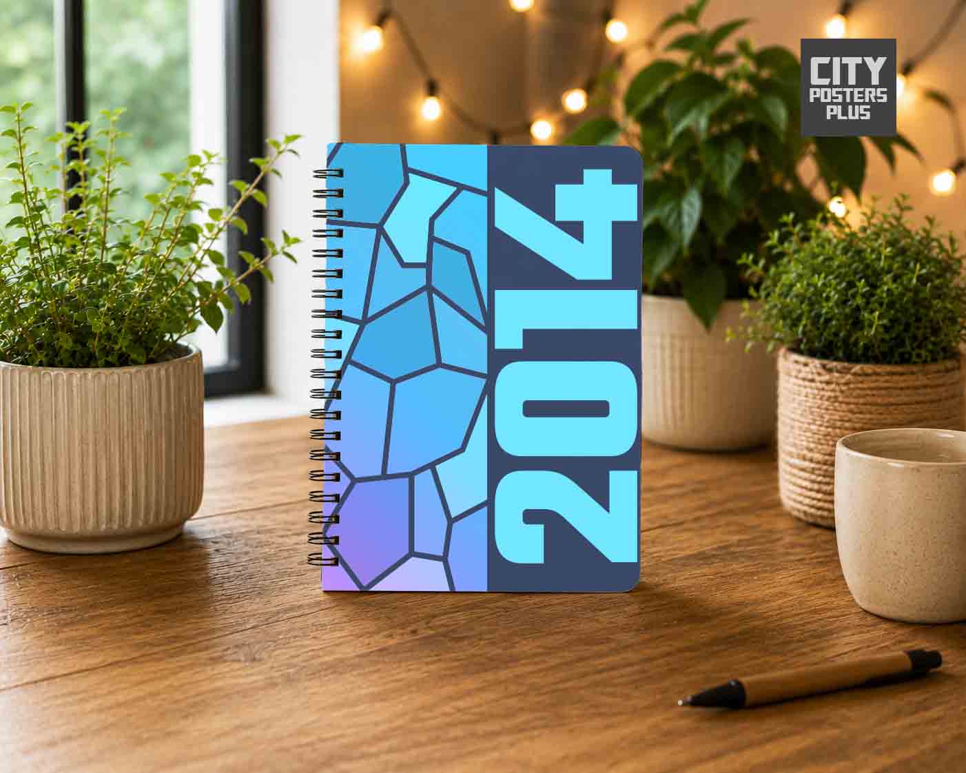 2014 Year Notebook (Navy Blue)