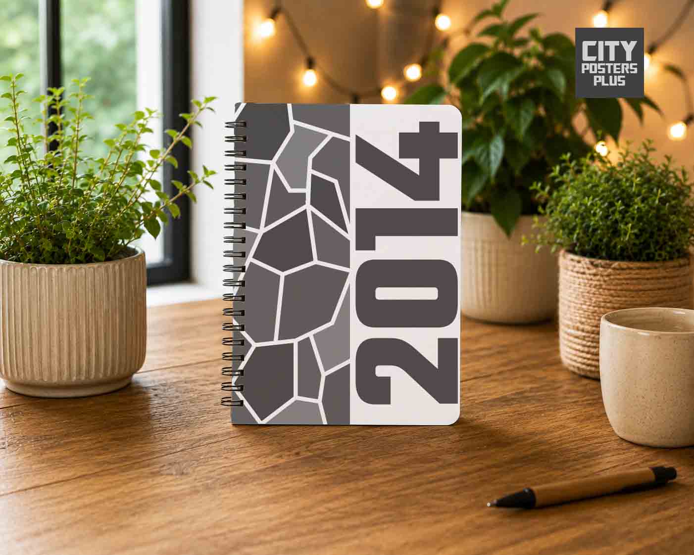 2014 Year Notebook (White)