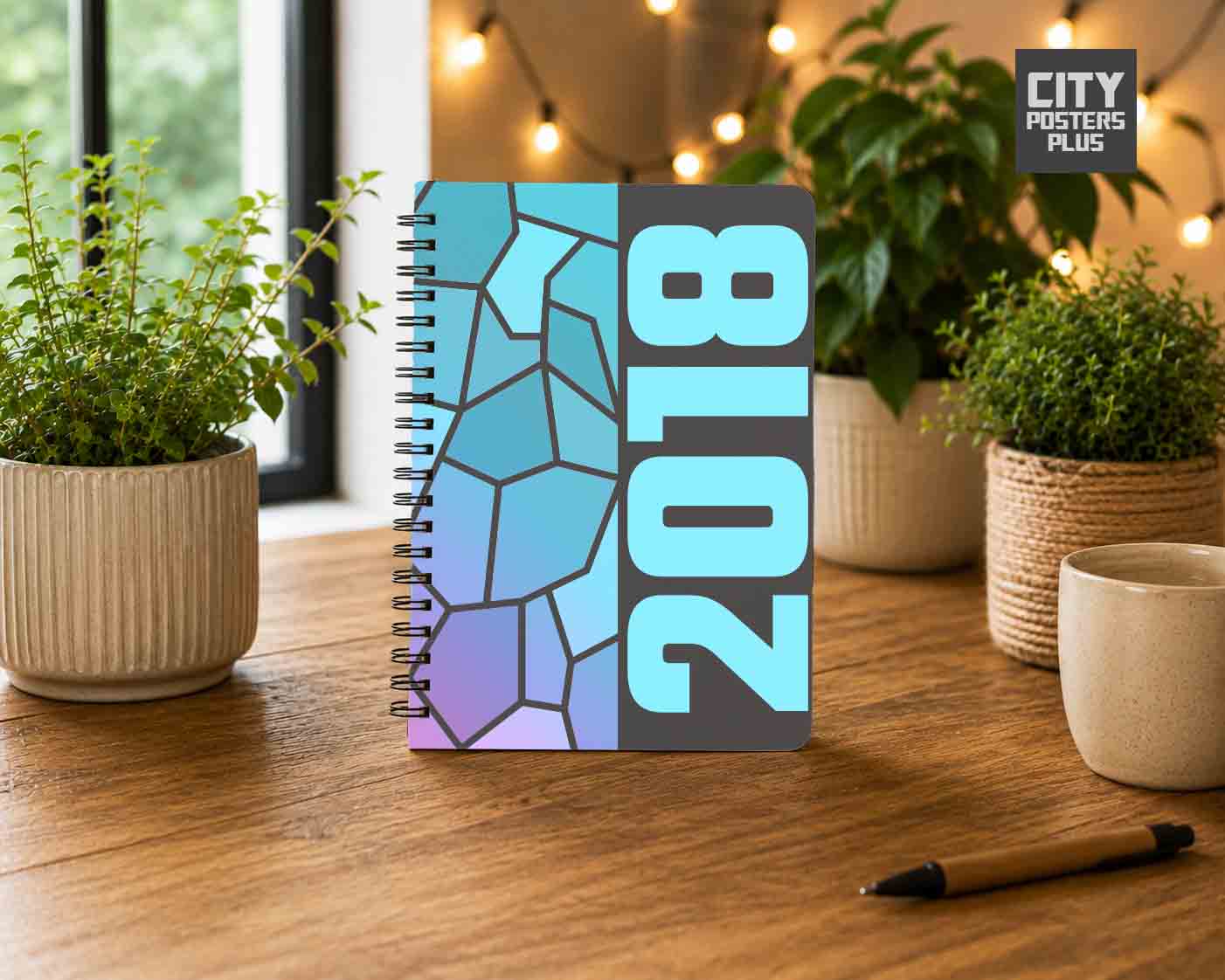 2018 Year Notebook (Charcoal Grey)