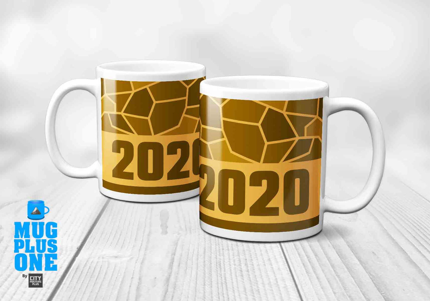 2020 Year Mug (11oz, Golden Yellow)