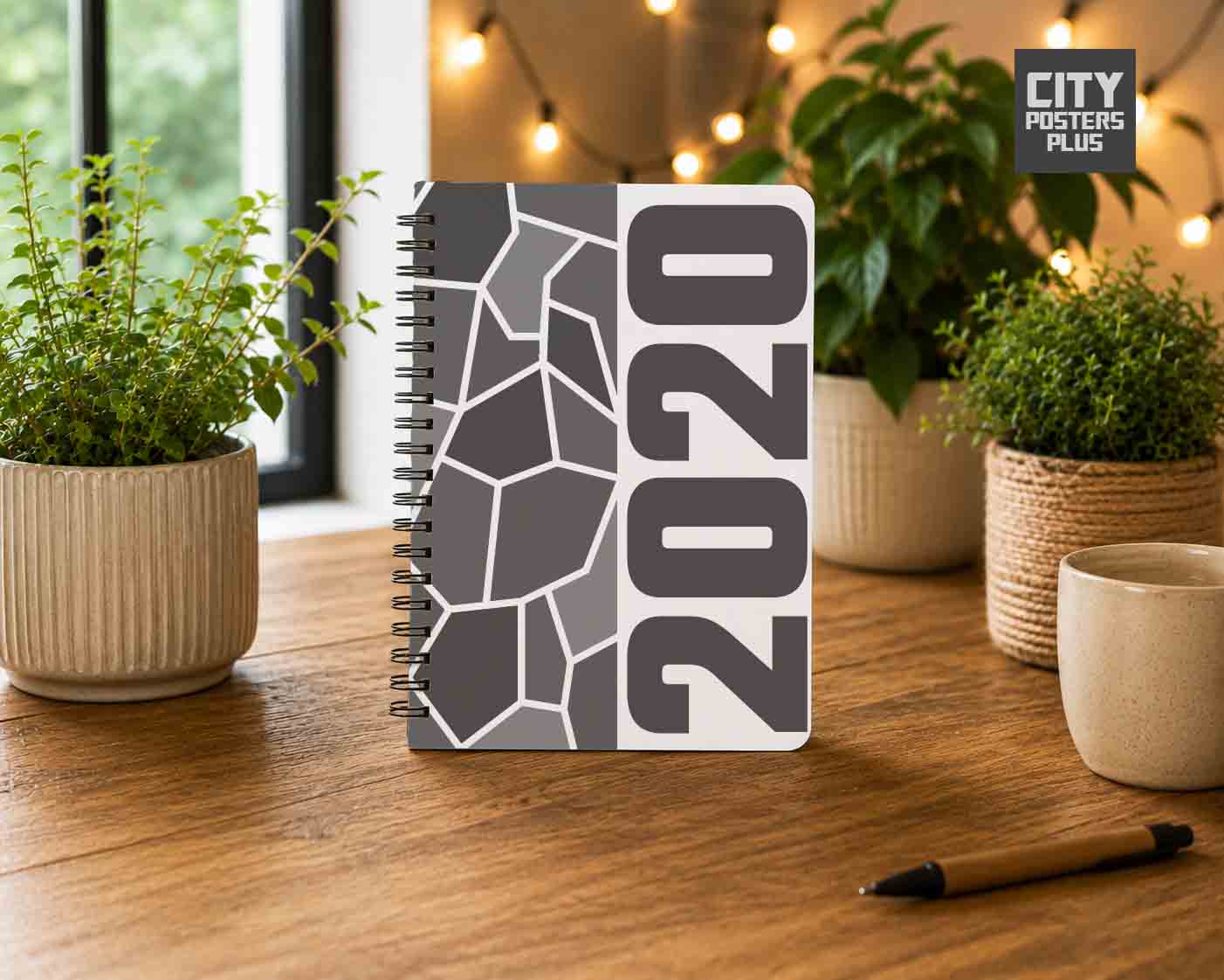 2020 Year Notebook (White)