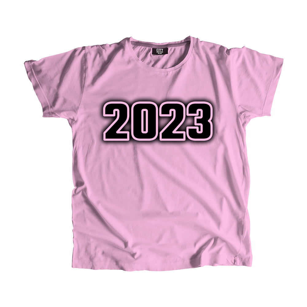 2023 Vintage Heritage Year Men Unisex T-Shirt (Light Pink)