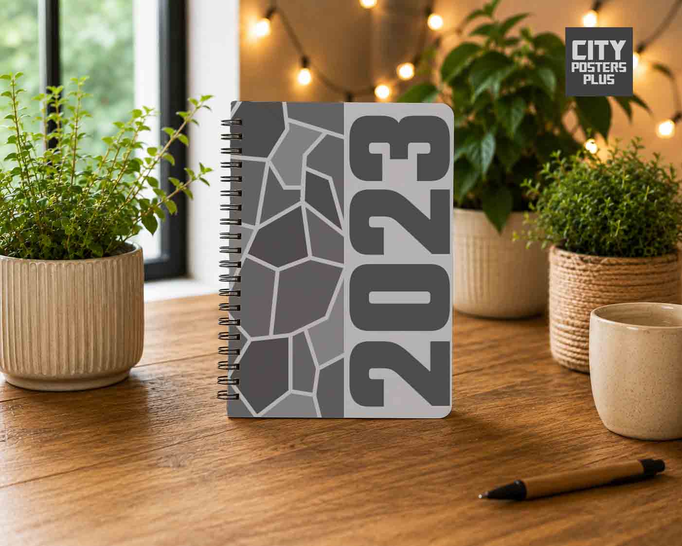 2023 Year Notebook (Melange Grey)