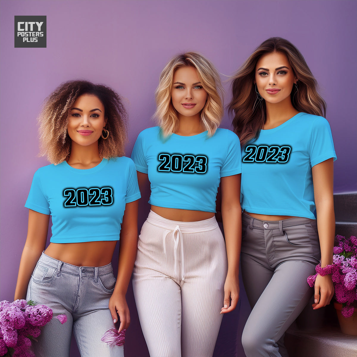 Year 2023 Vintage Birth Year Women Crop Top
