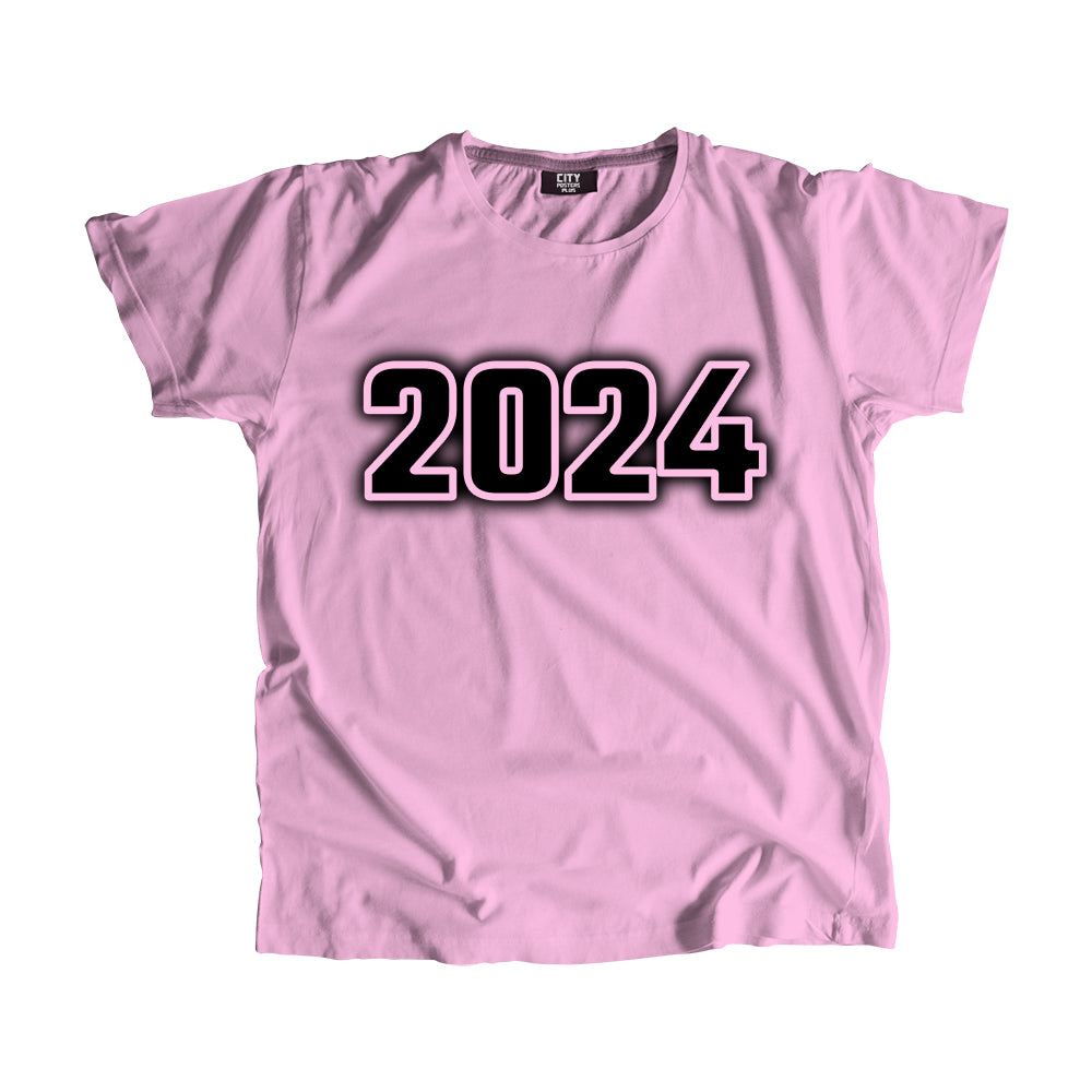 2024 Vintage Heritage Year Men Unisex T-Shirt (Light Pink)