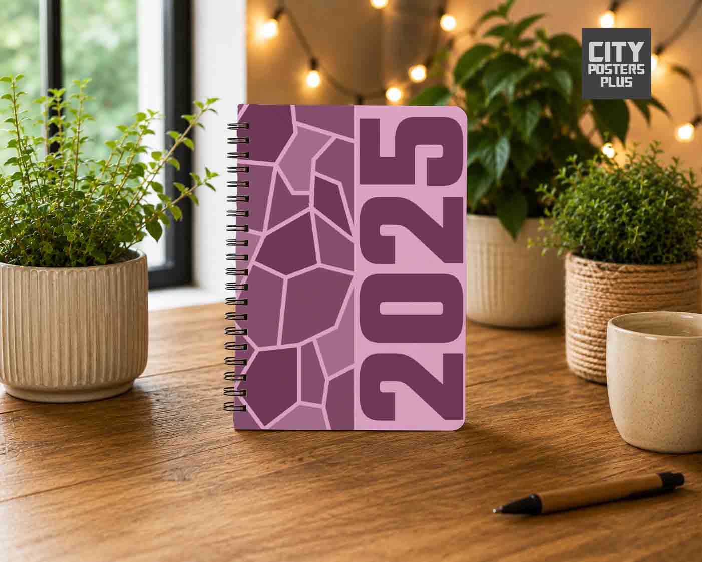 2025 Year Notebook (Light Pink)