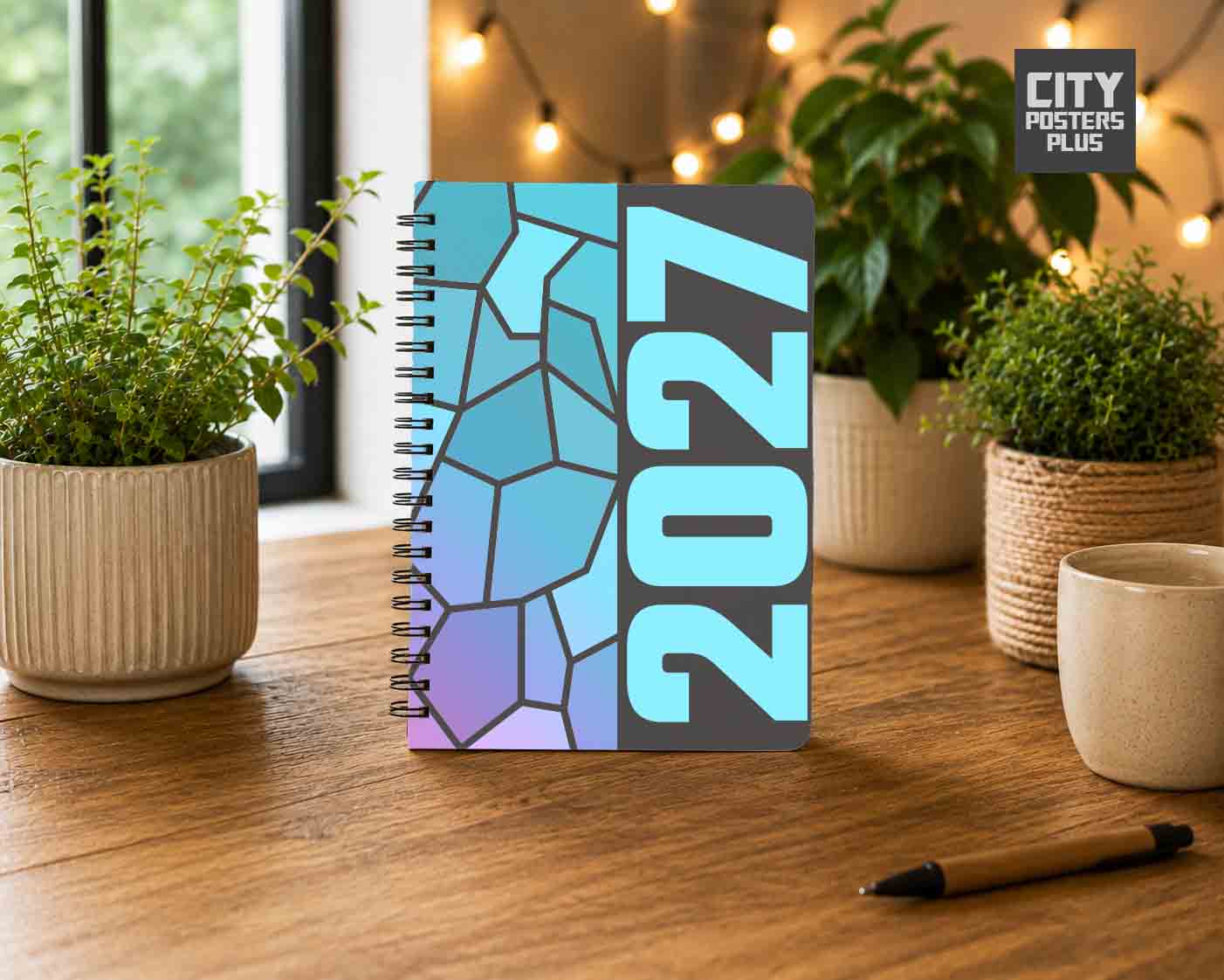 2027 Year Notebook (Charcoal Grey)