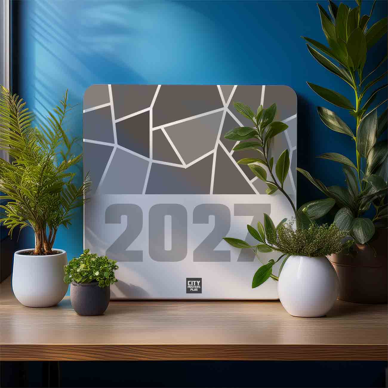 2027 Year Mousepad (White)