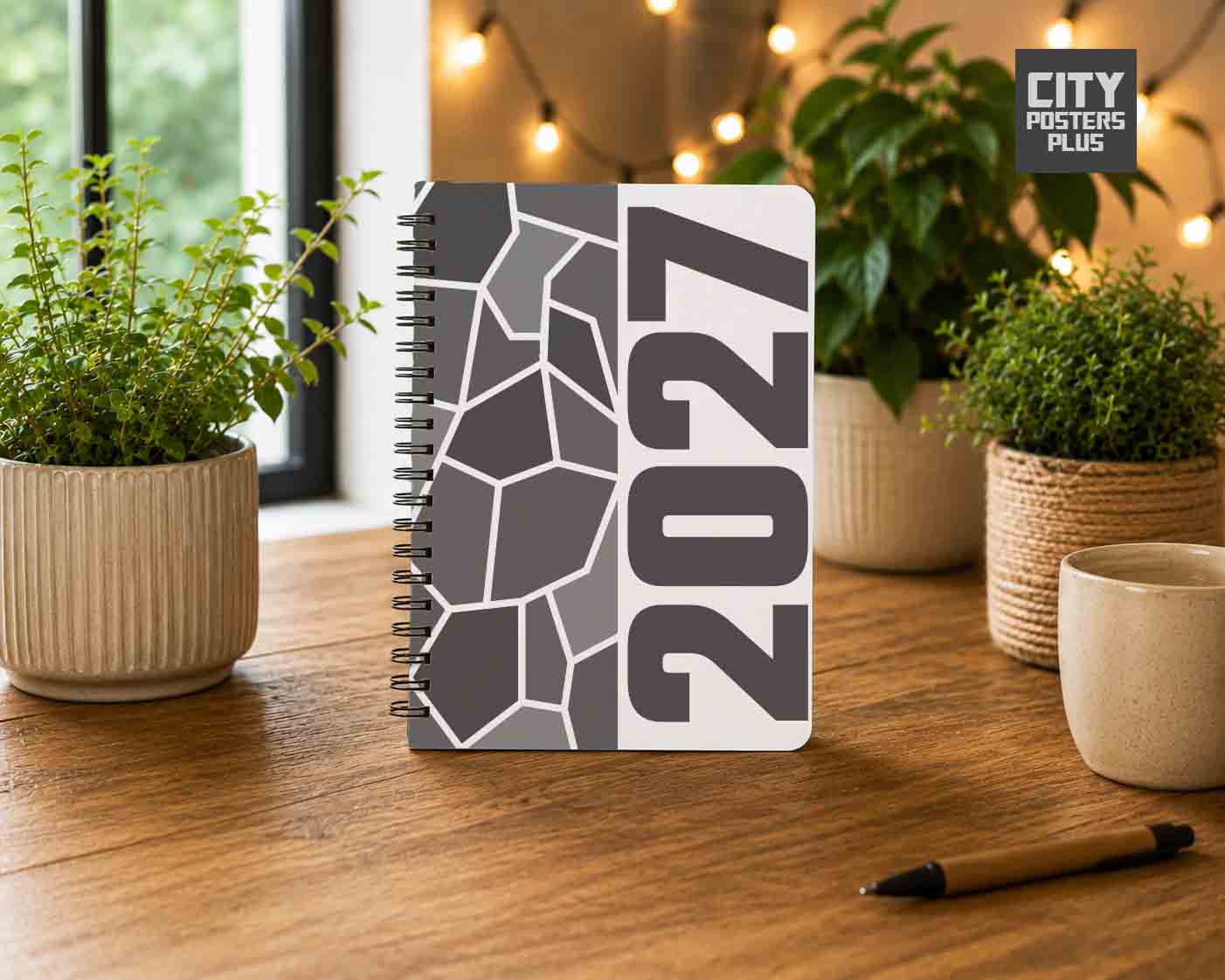 2027 Year Notebook (White)