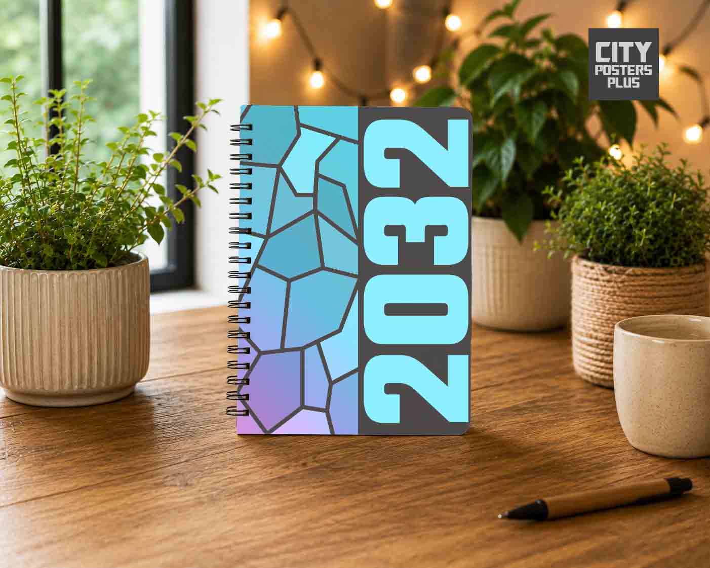 2032 Year Notebook (Charcoal Grey)