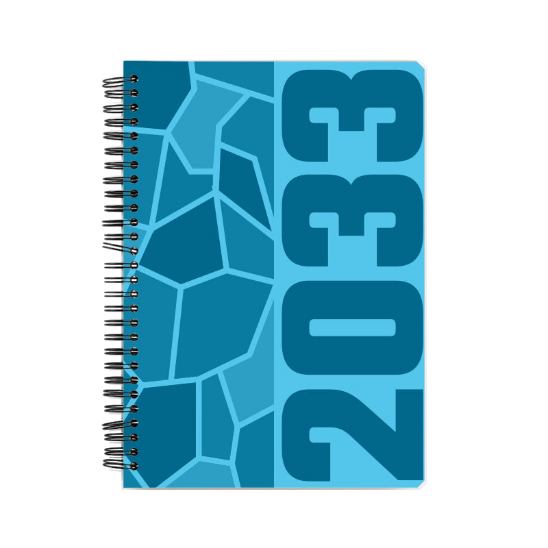 2033 Year Notebook (Sky Blue)
