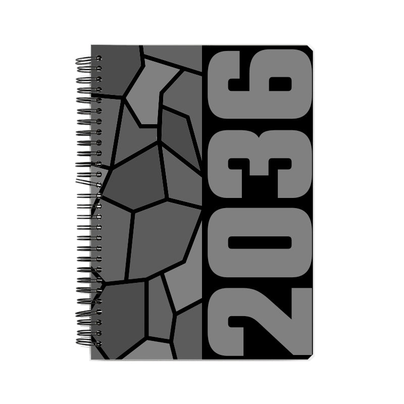 2036 Year Notebook (Black)