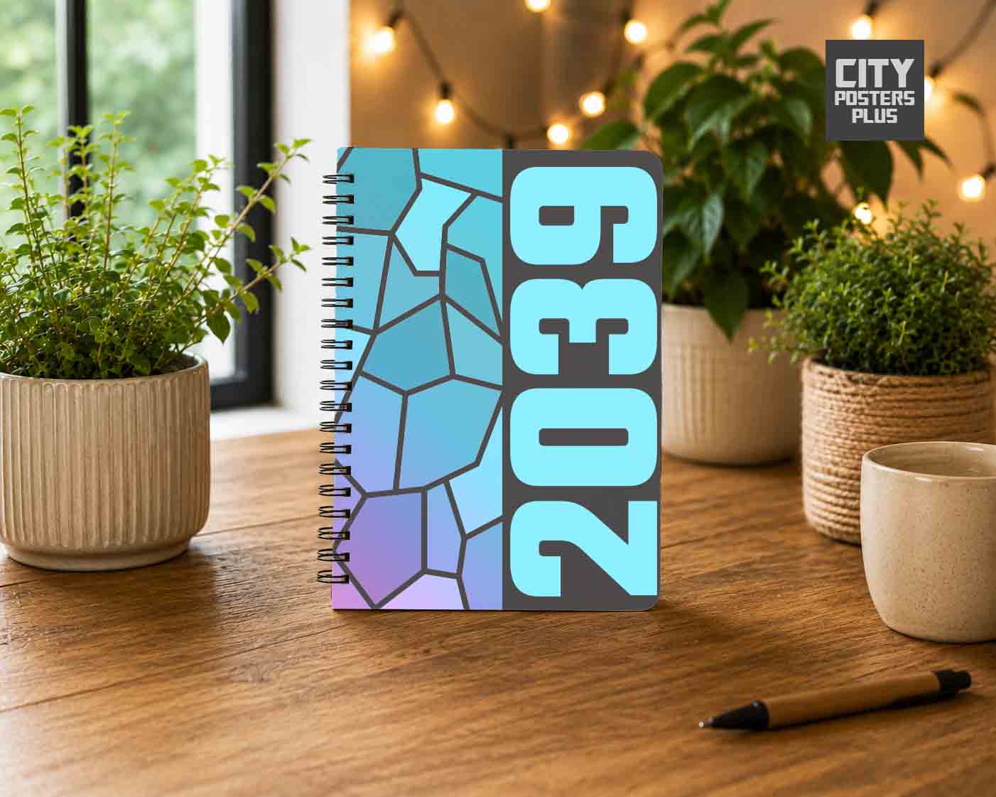 2039 Year Notebook (Charcoal Grey)