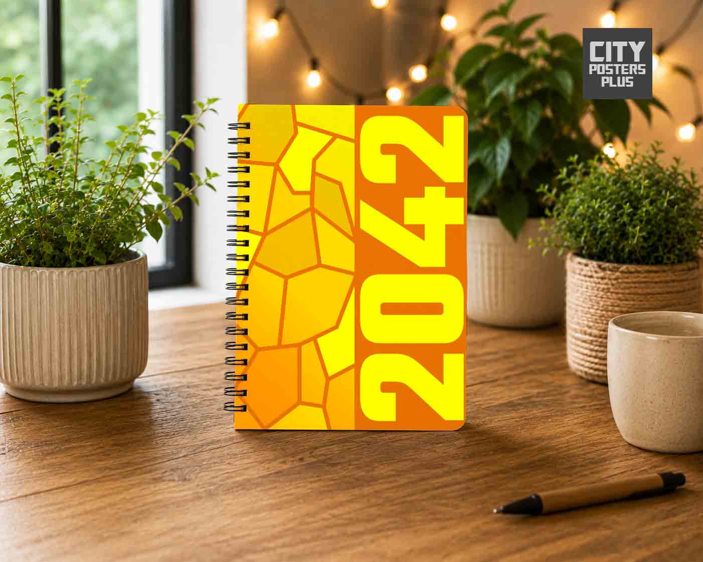 2042 Year Notebook (Orange)