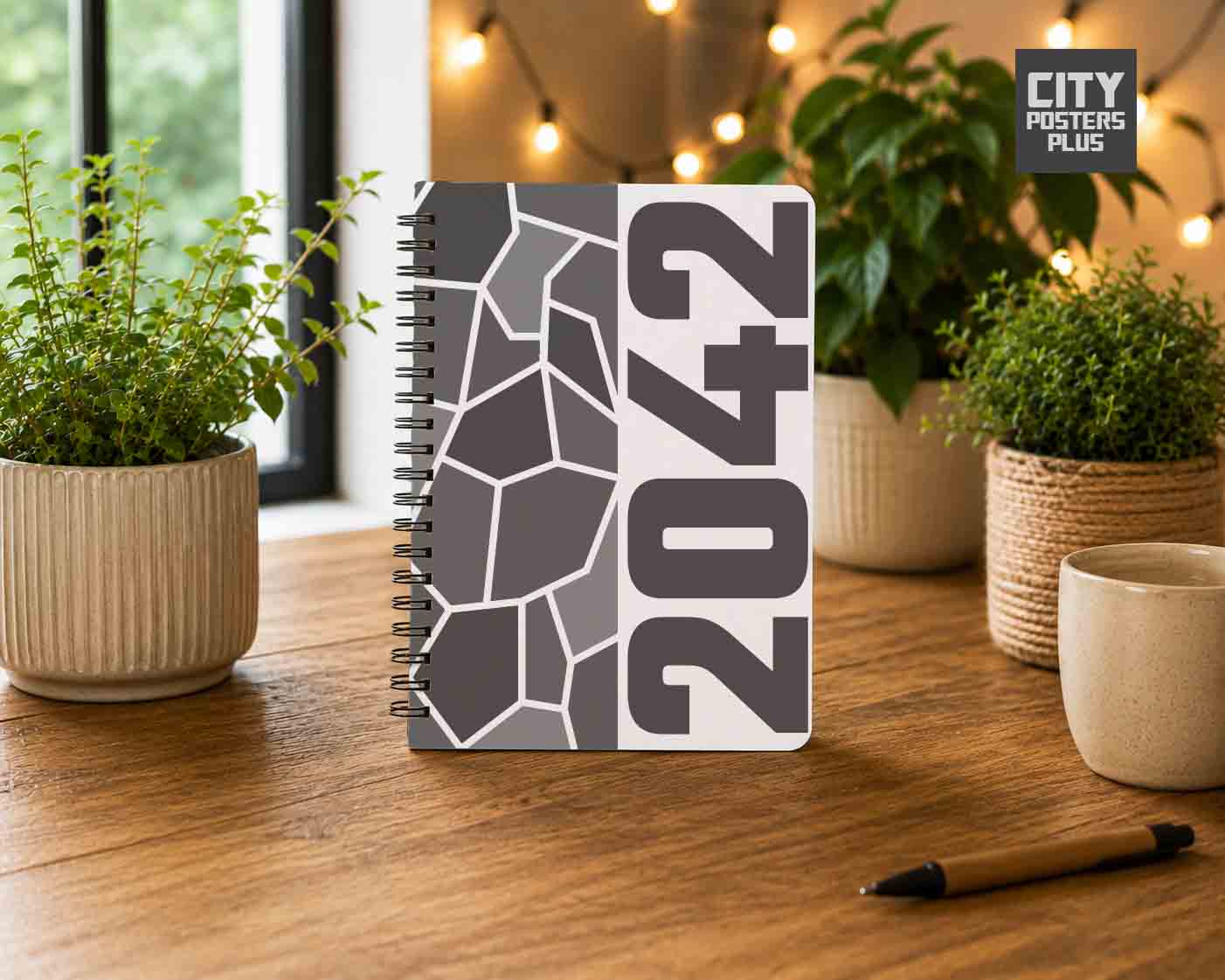 2042 Year Notebook (White)
