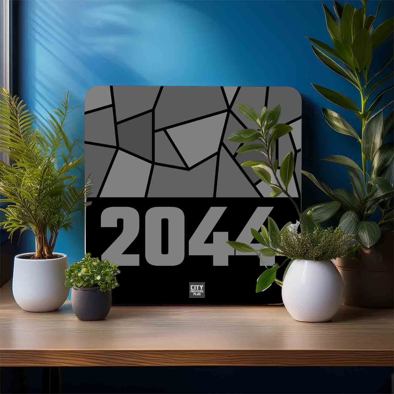 2044 Year Mousepad (Black)