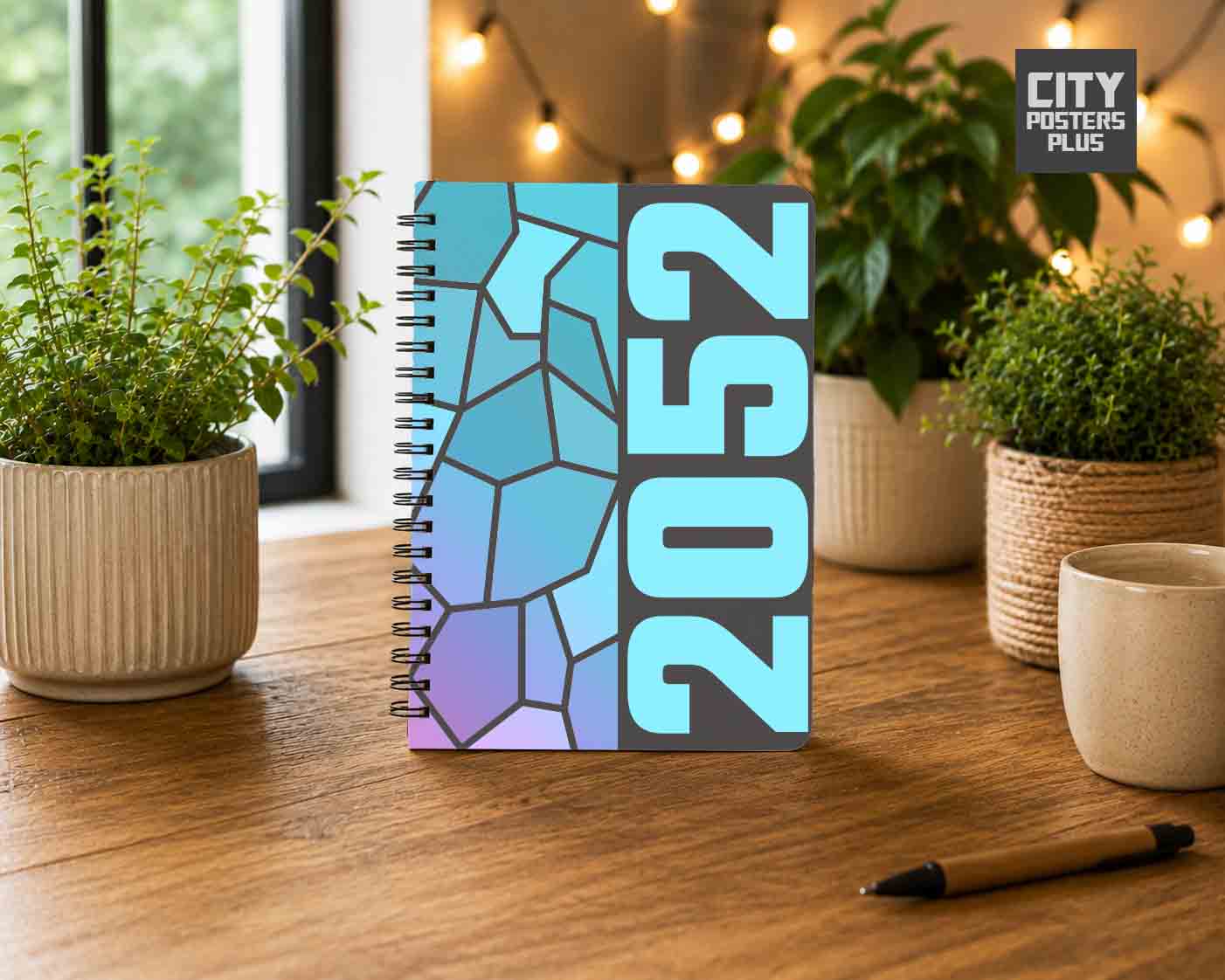 2052 Year Notebook (Charcoal Grey)