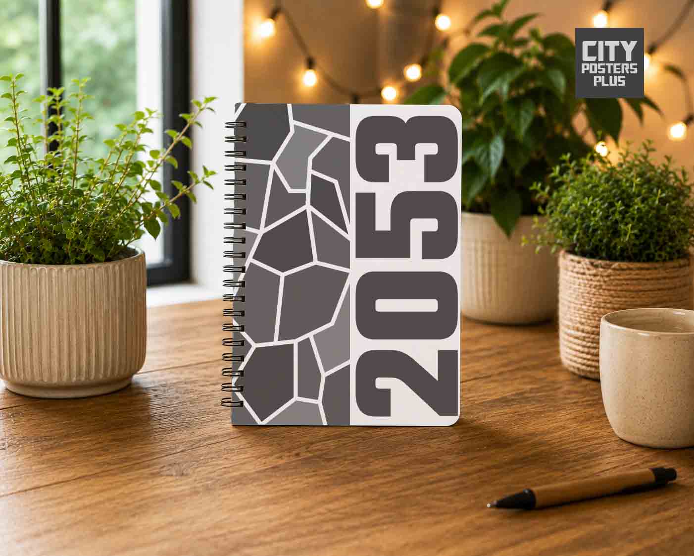 2053 Year Notebook (White)