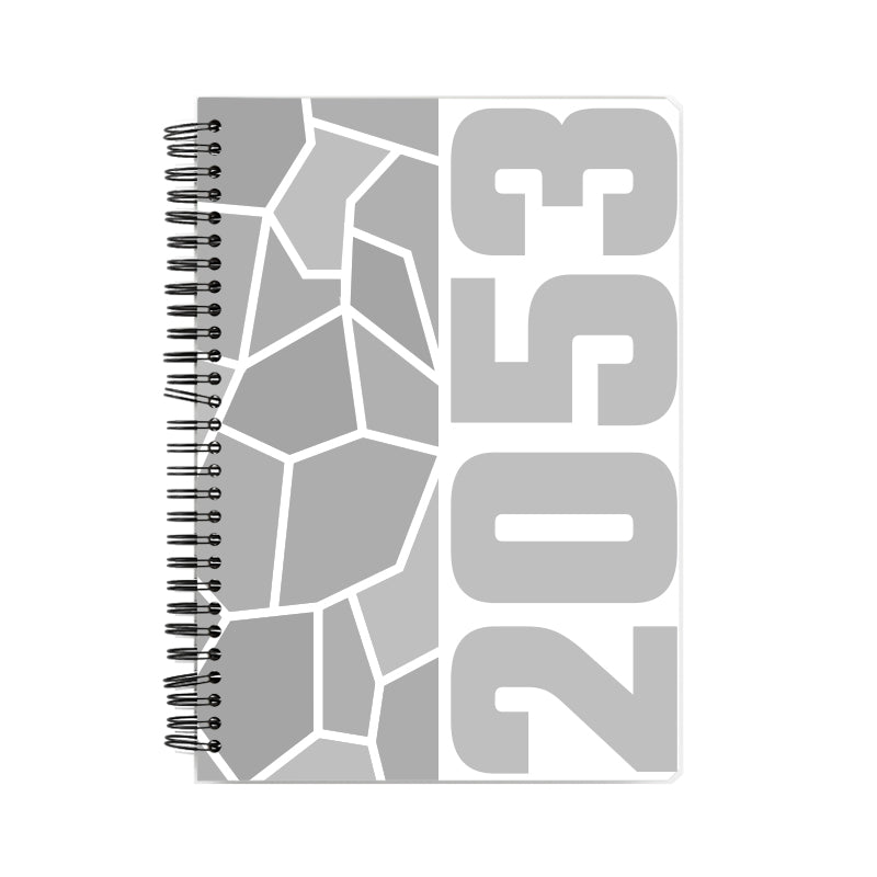 2053 Year Notebook (White)