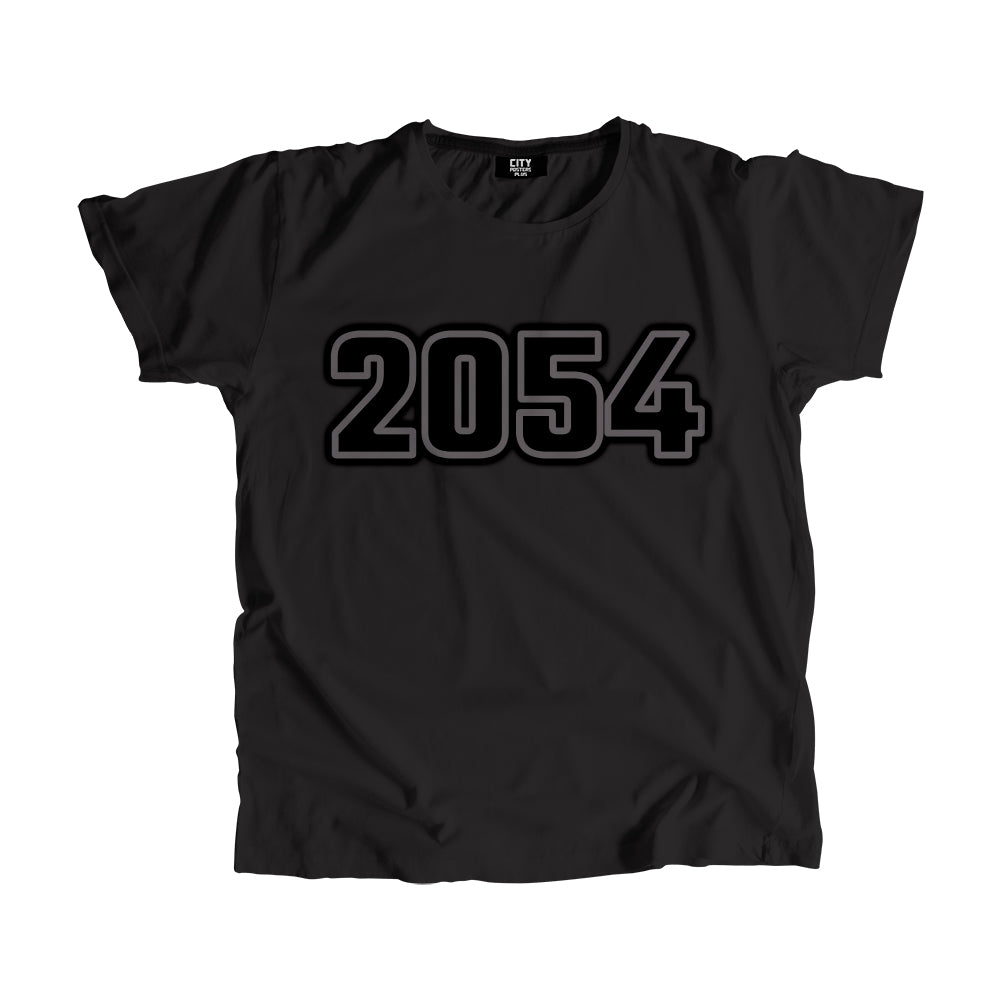 2054 Vintage Heritage Year Men Unisex T-Shirt (Black)