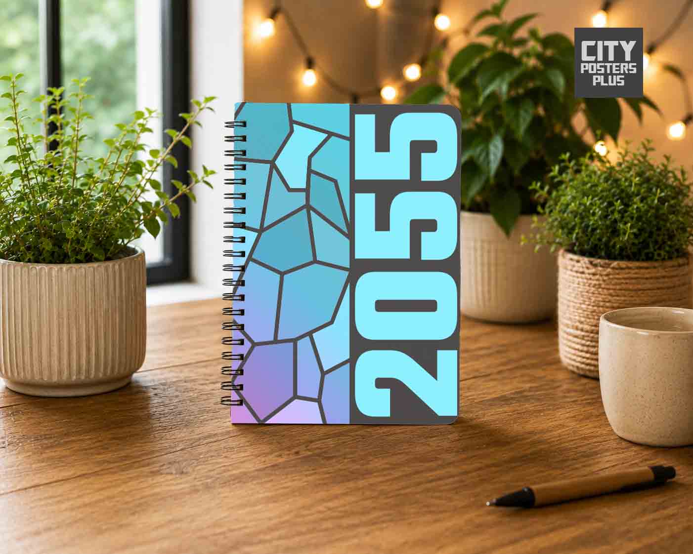 2055 Year Notebook (Charcoal Grey)