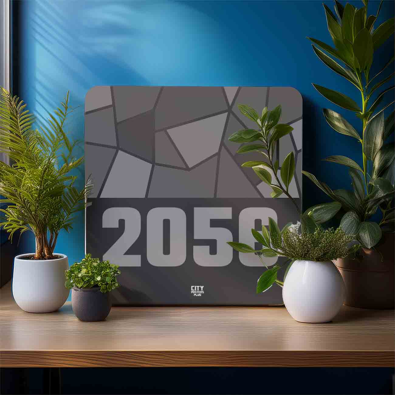 2056 Year Mousepad (Charcoal Grey)