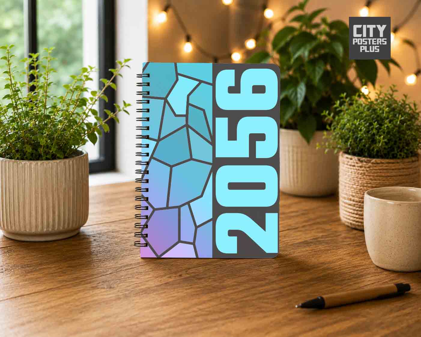 2056 Year Notebook (Charcoal Grey)