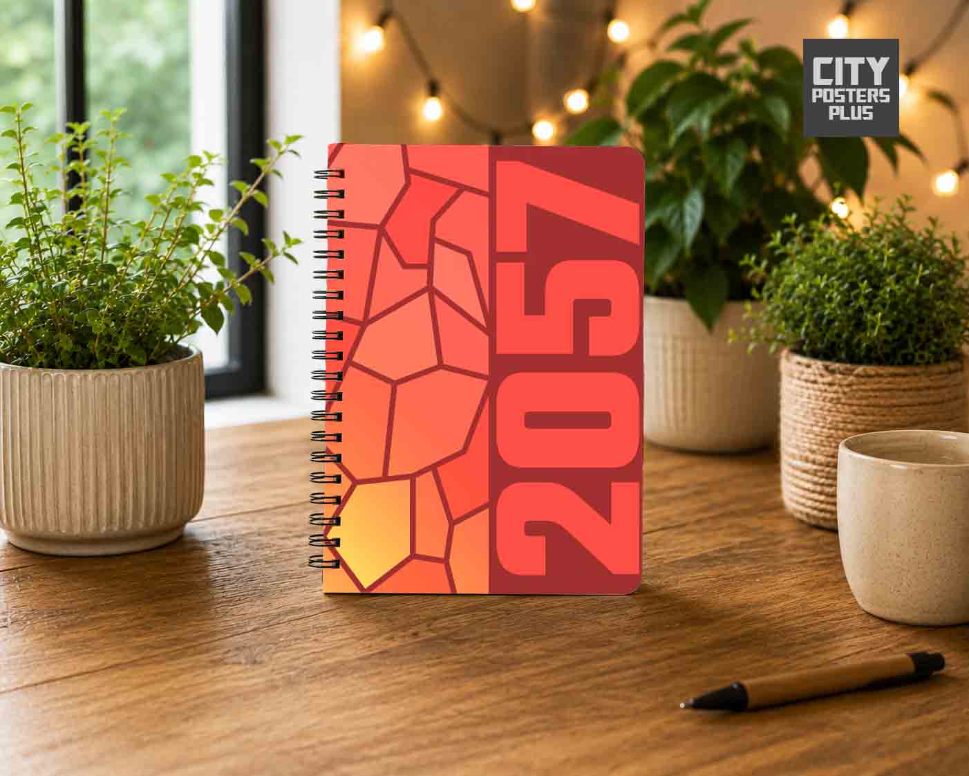 2057 Year Notebook (Red)