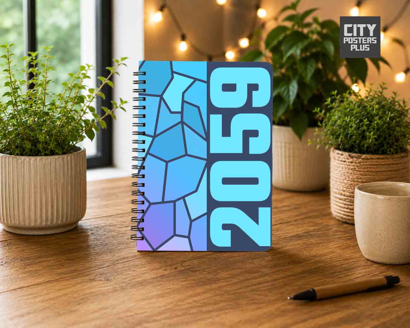 2059 Year Notebook (Navy Blue)