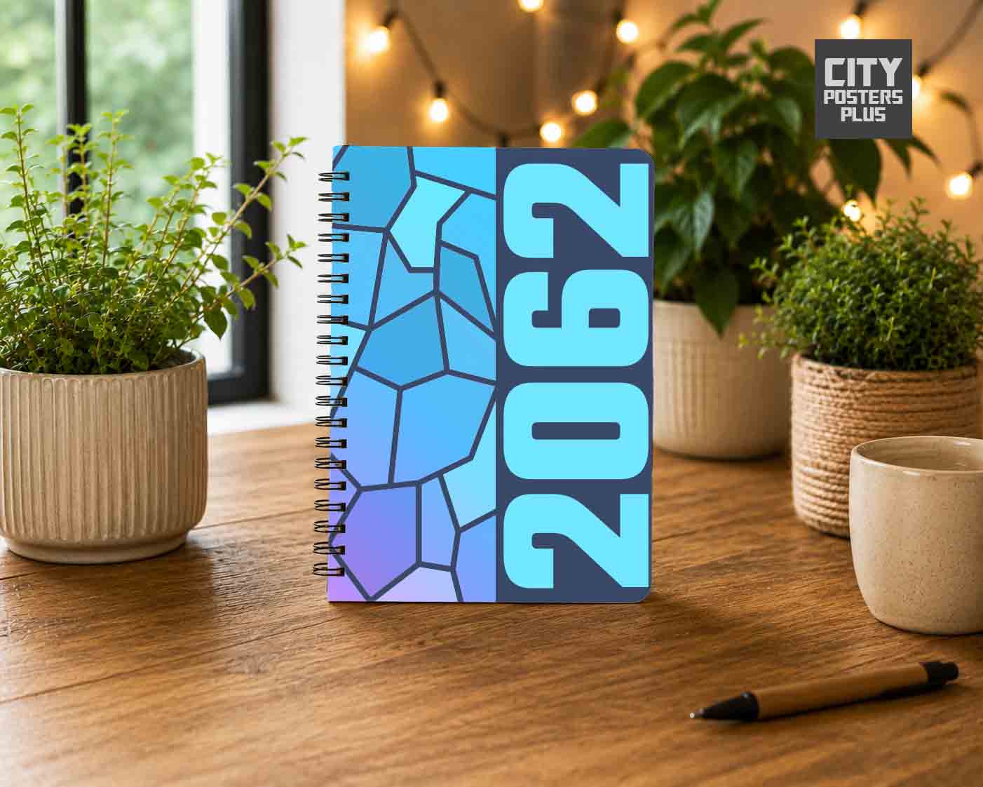 2062 Year Notebook (Navy Blue)