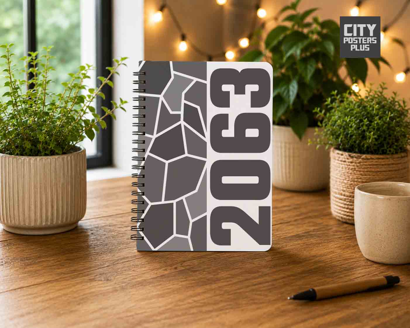 2063 Year Notebook (White)