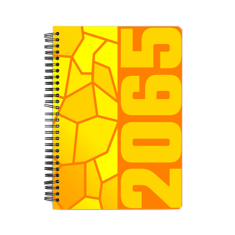 2065 Year Notebook (Orange)