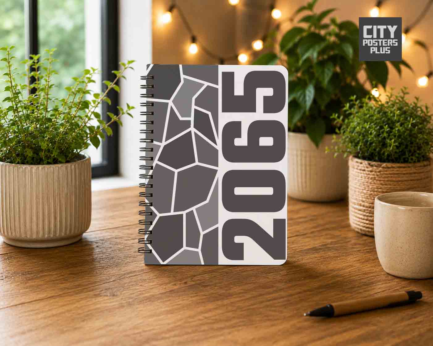 2065 Year Notebook (White)