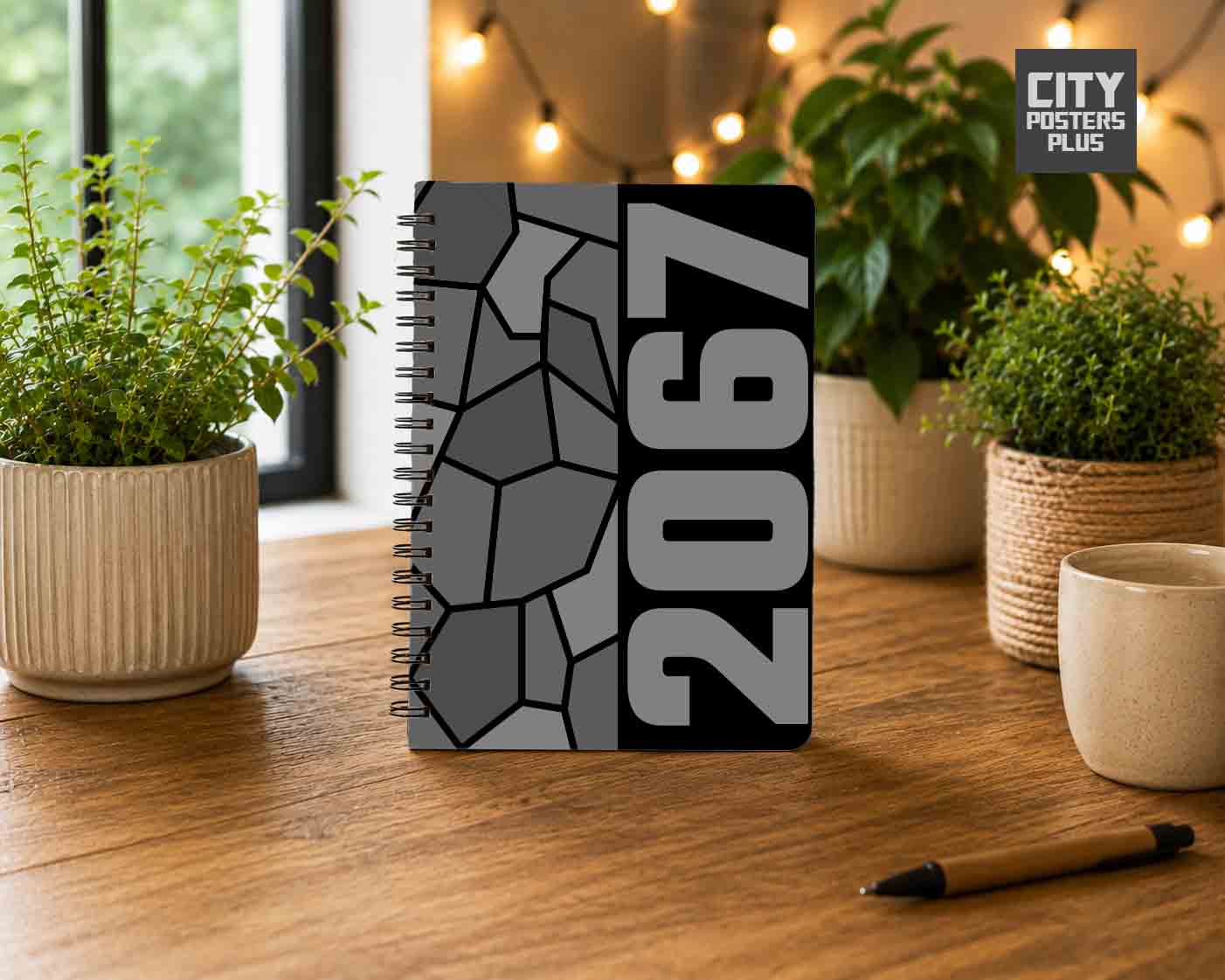 2067 Year Notebook (Black)