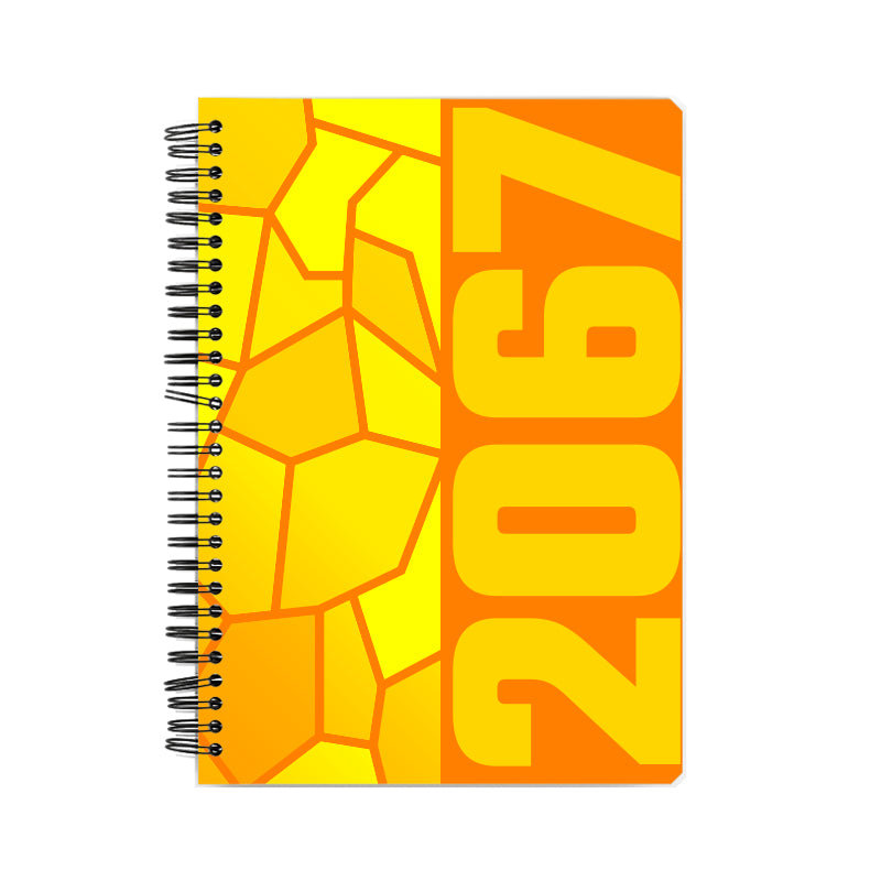 2067 Year Notebook (Orange)