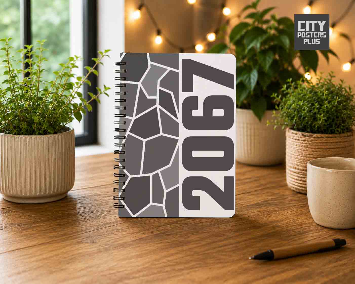 2067 Year Notebook (White)