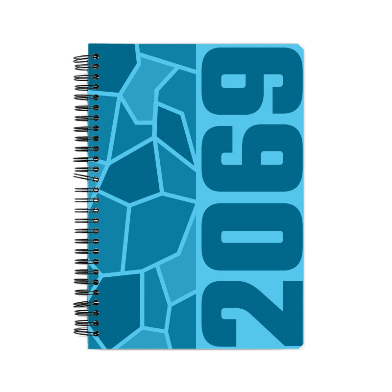 2069 Year Notebook (Sky Blue)